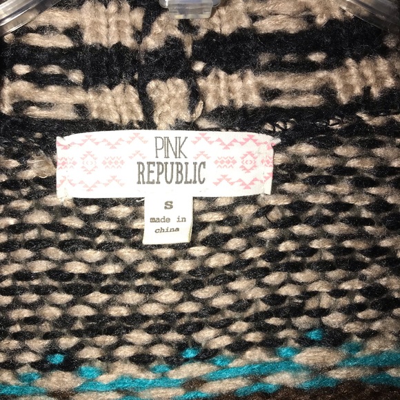 Pink Republic Cardigan Sweater Small - Picture 2 of 2